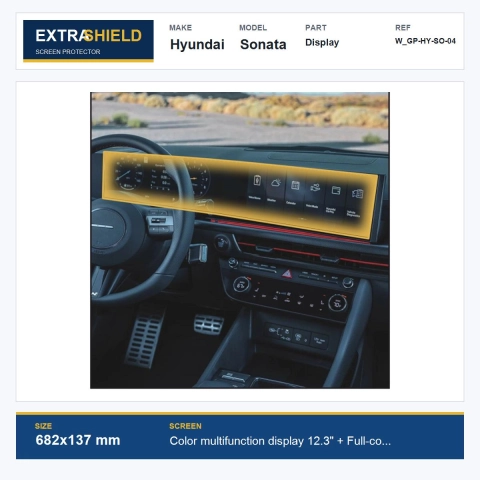 Hyundai Sonata Display ExtraShield Screen Protector
