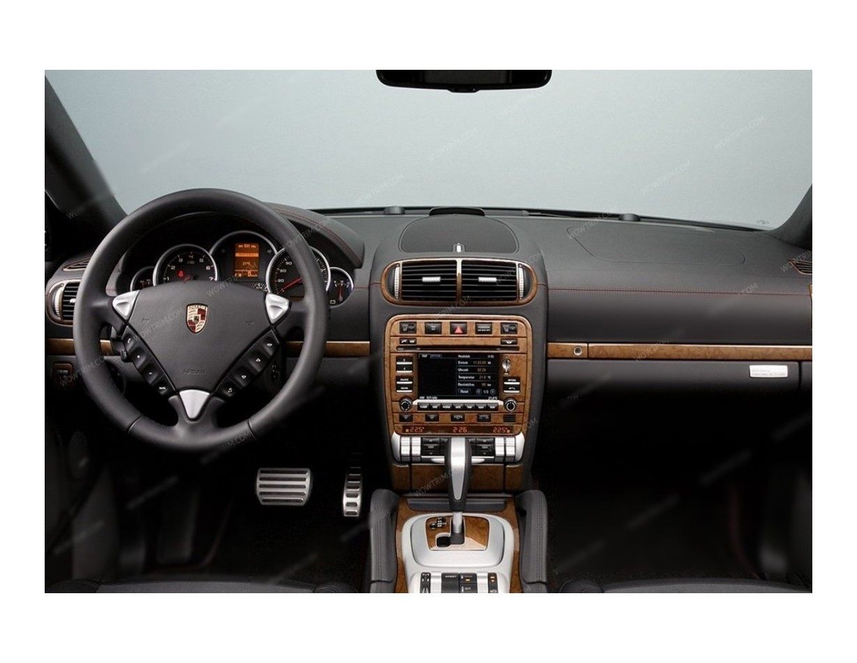 Porsche Cayenne 2003-2010 3M 3D Interior Dashboard Trim Kit Dash Trim Dekor 87-Parts