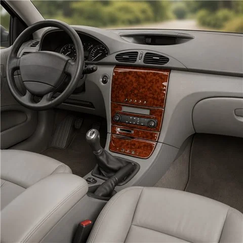 Renault Laguna 2001-2005 3D dashboard sierlijstset, 7 delen