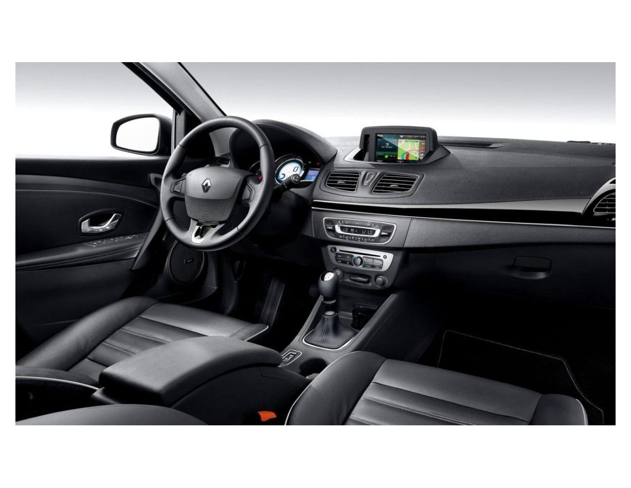 Renault Fluence 01.2010 3D Decor de carlinga su interior del coche 13-Partes