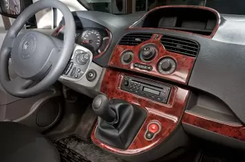 Renault Kangoo 10.2008 3D Decor de carlinga su interior del coche 14-Partes