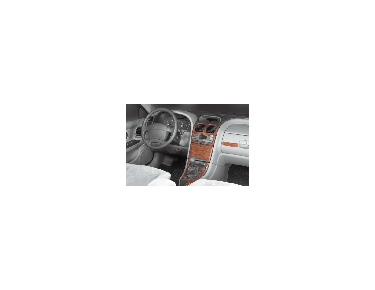 RENAULT Renault Laguna 07.98-01.01 3M 3D Interior Dashboard Trim Kit Dash Trim Dekor 15-Parts €38.49