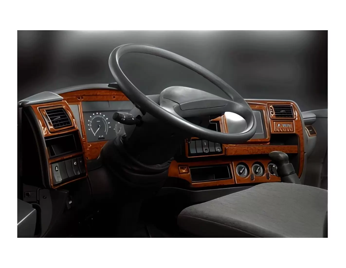 Renault Magnum 04.02 - 07.06 3D Inleg dashboard Interieurset aansluitend en pasgemaakt op he 27 -Teile