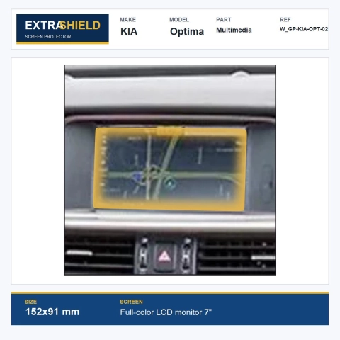 KIA Optima Multimedia ExtraShield Screen Protector