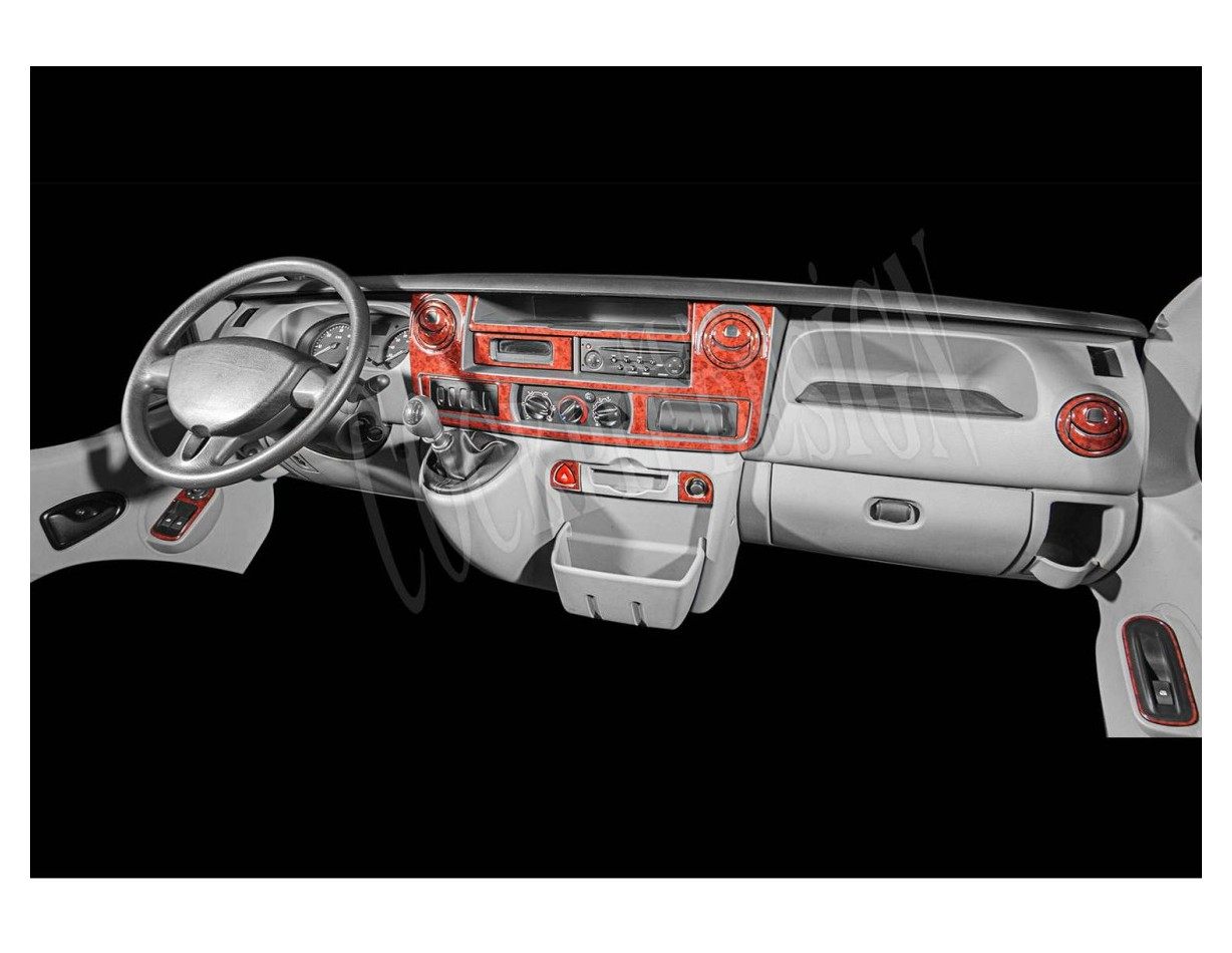 Renault Master 01.04-12.09 3D Decor de carlinga su interior del coche 28-Partes