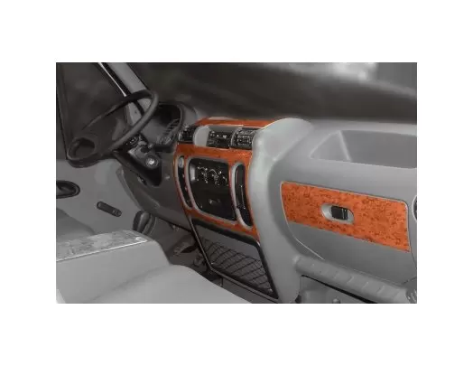 Renault Master 01.98-12.03 3D Decor de carlinga su interior del coche 6-Partes