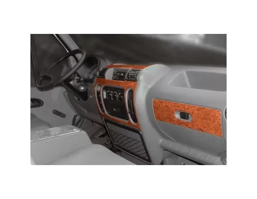 RENAULT Renault Master 01.98-12.03 3M 3D Interior Dashboard Trim Kit Dash Trim Dekor 6-Parts €44.49