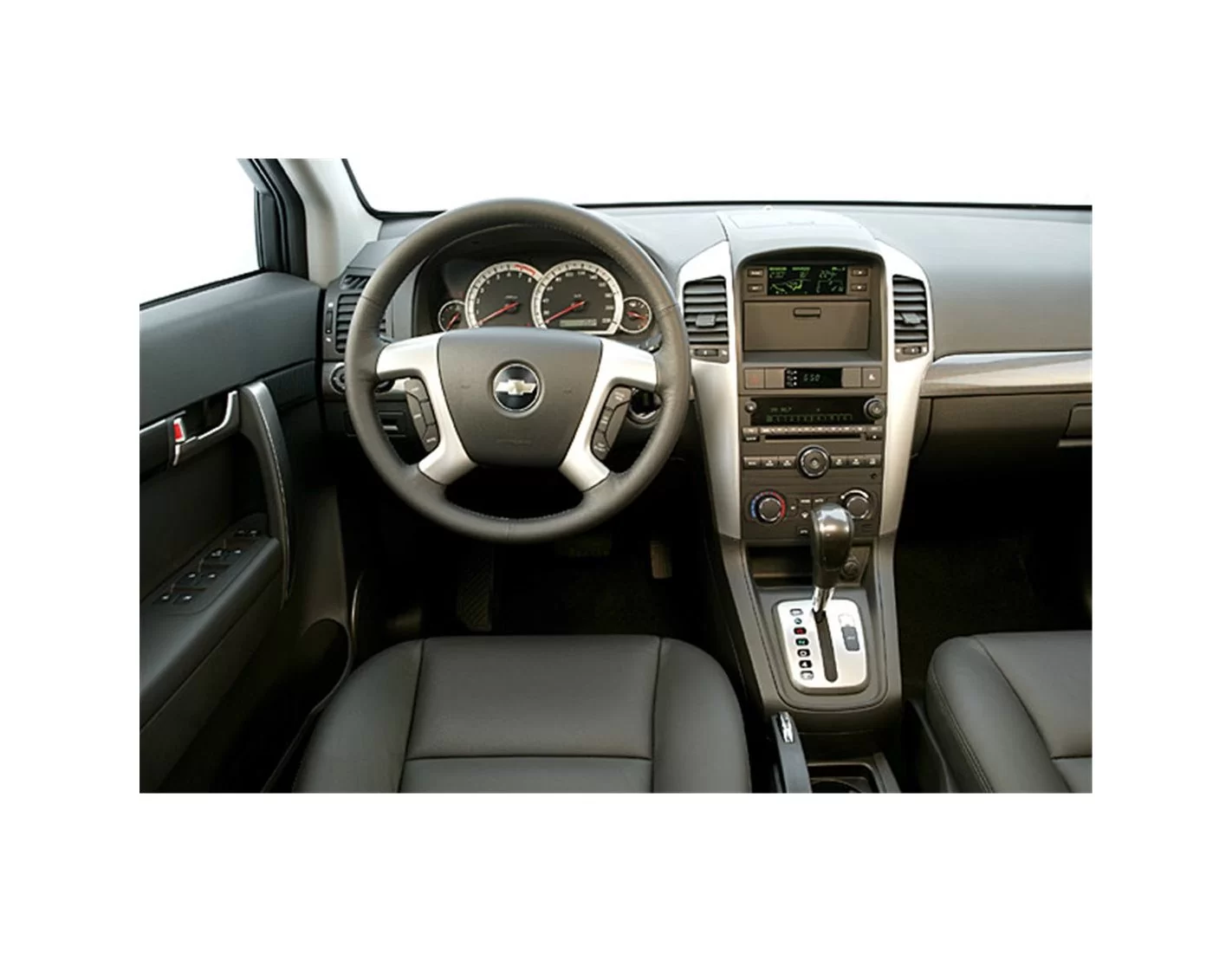 Chevrolet Captiva 01.07-01.12 3M 3D Interior Dashboard Trim Kit Dash Trim Dekor 18-Parts