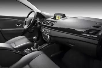 Renault Megane HB 06.2009 3D Decor de carlinga su interior del coche 11-Partes