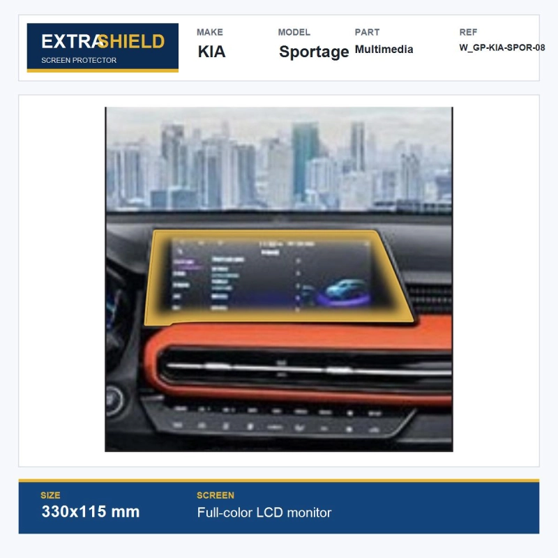 KIA Sportage Multimedia ExtraShield Screen Protector