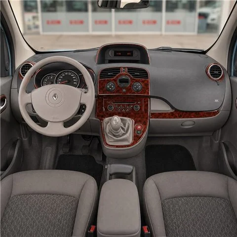 Renault Kangoo 2008-2011 3D dashboard sierlijstset, 14 delen