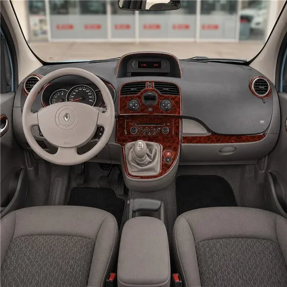 Renault Kangoo 2008-2011 kit salpicadero 3D, 14 piezas