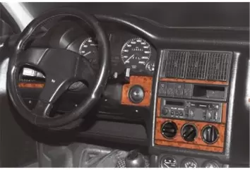 Audi 80 90 B4 10.86-01.95 3D Decor de carlinga su interior del coche 11-Partes