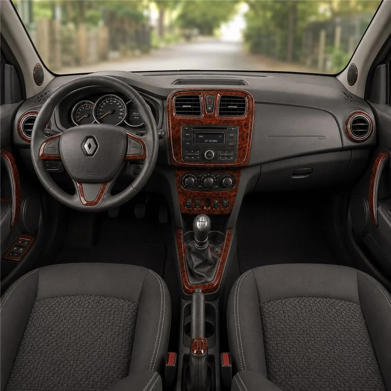 Renault Clio Symbol 2012+ kit cruscotto 3D, 25 pezzi