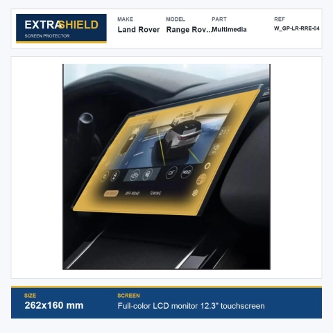 Land Rover Range Rover Evoque Multimedia ExtraShield Screen Protector