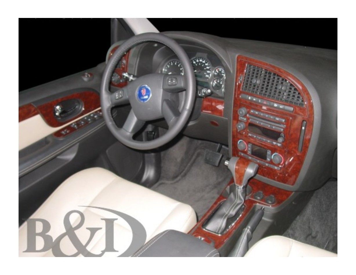 Saab 9-7x 2006-UP Full Set, Automatic Gear BD Interieur Dashboard Bekleding Volhouder
