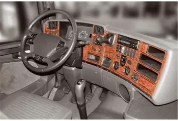 Scania R-Series R1 Reihe 05.04-09.09 3M 3D Interior Dashboard Trim Kit Dash Trim Dekor 46-Parts