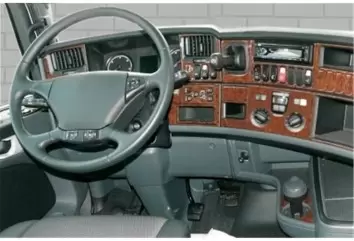 Scania R-Series R2 HighLine 2009 3D Decor de carlinga su interior del coche 54-Partes