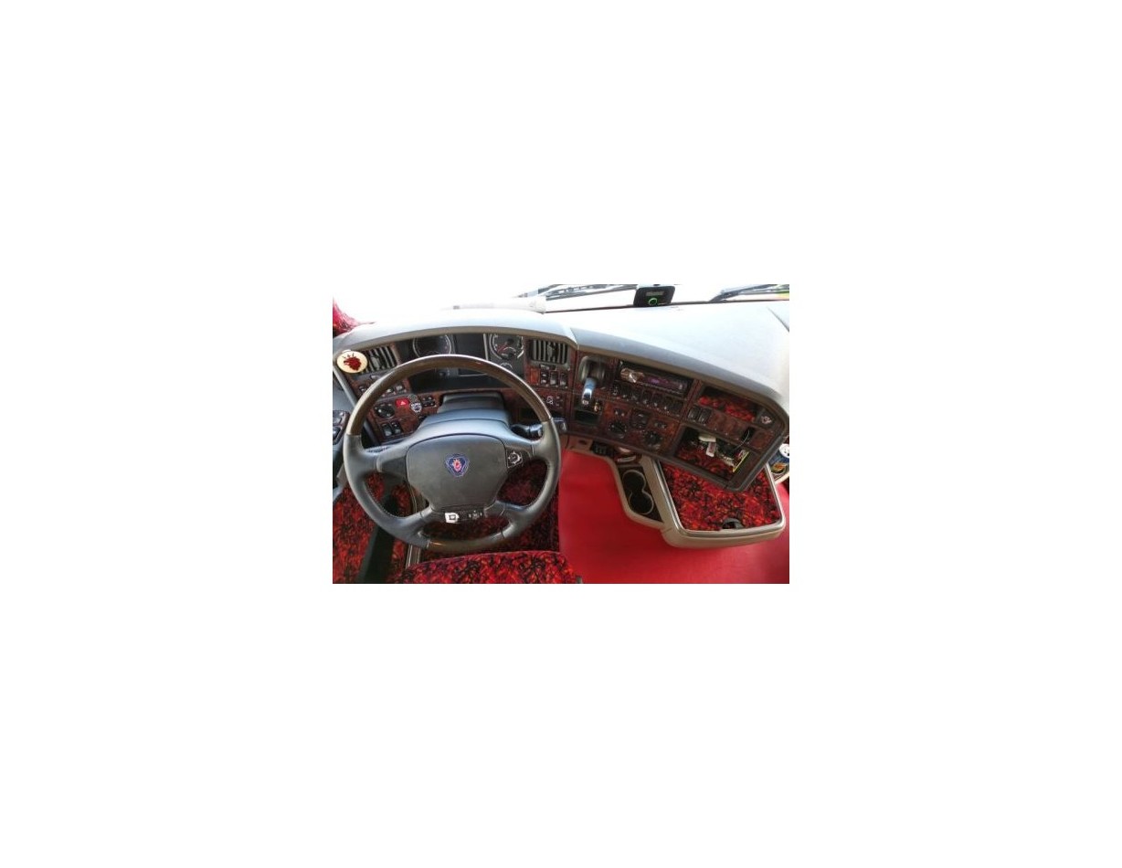 Scania R-Series R2 Reihe TopLine 2013 3D Interior Dashboard Trim Kit Dash Trim Dekor 60-Parts