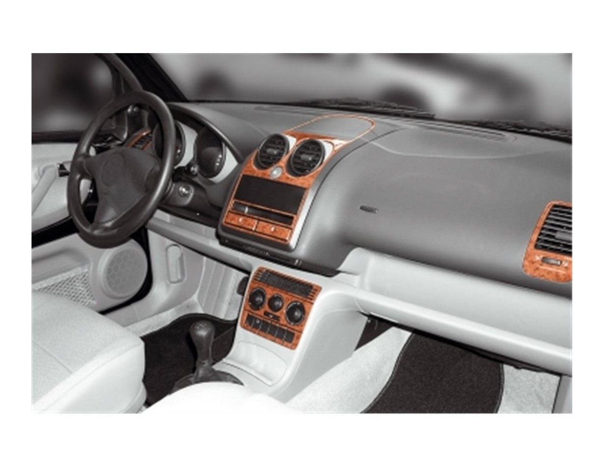 Seat Arosa 01-05 Kit la décoration du tableau de bord 24-Pièce - 1 - habillage decor de tableau de bord