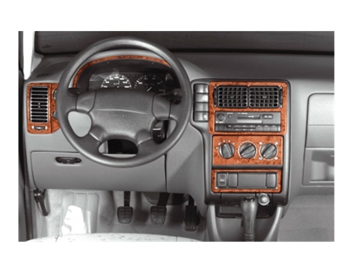 Seat Arosa 04.97-01.01 3M 3D Interior Dashboard Trim Kit Dash Trim Dekor 10-Parts