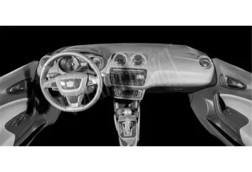 Seat Ibiza â€“ Cordoba 01.2010 3D Decor de carlinga su interior del coche 25-Partes