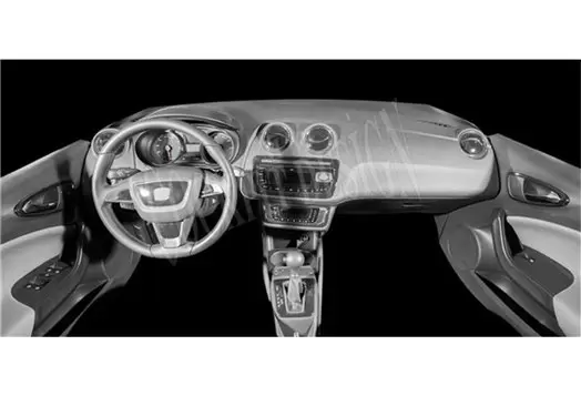 Seat Ibiza – Cordoba 01.2010 3M 3D Interior Dashboard Trim Kit Dash Trim Dekor 25-Parts