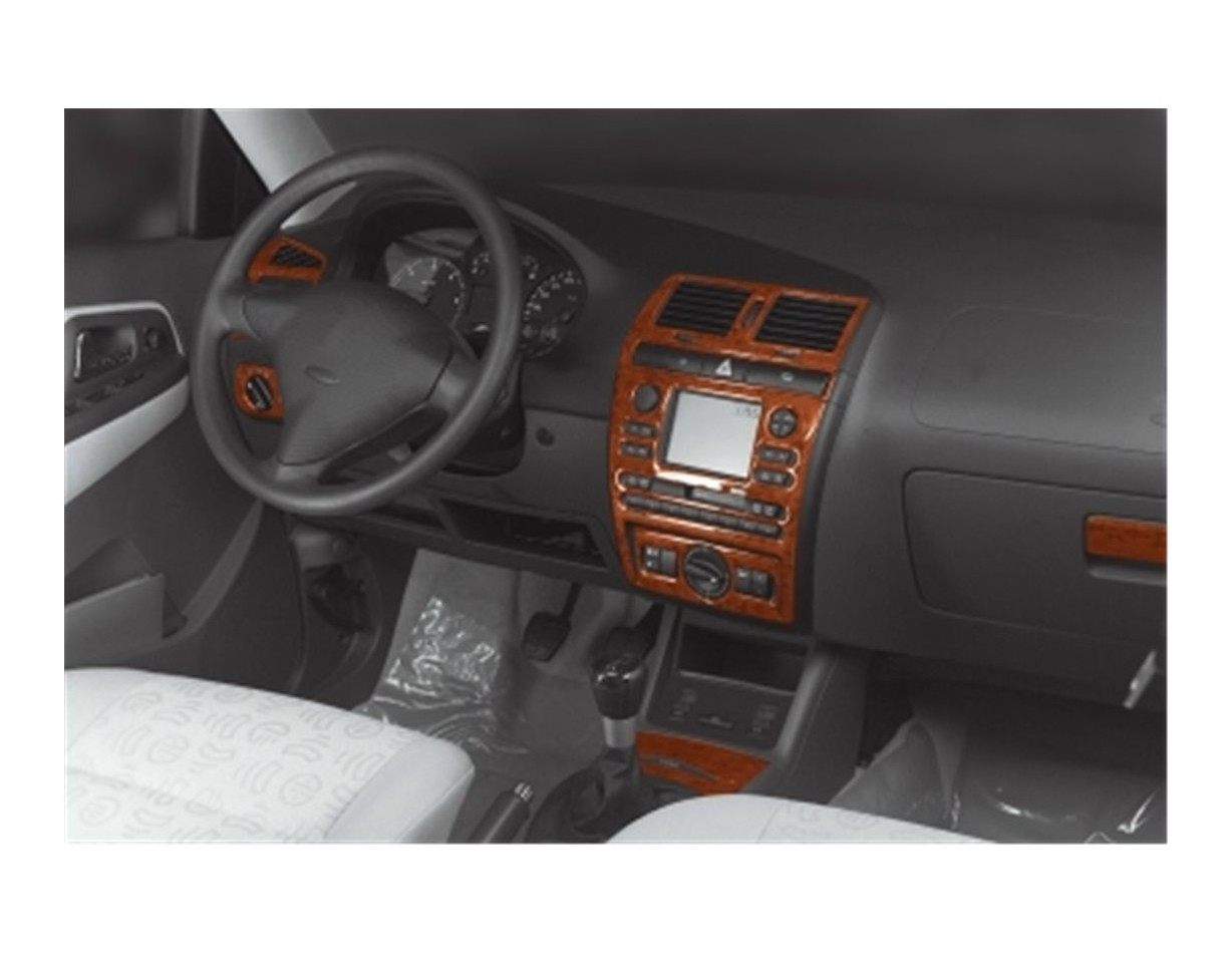 Seat Ibiza-Cordoba 08.99-03.02 3D Decor de carlinga su interior del coche 9-Partes