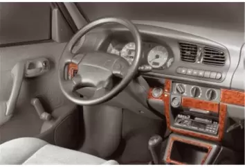 Skoda Felicia 01.95-12.99 3D Decor de carlinga su interior del coche 15-Partes
