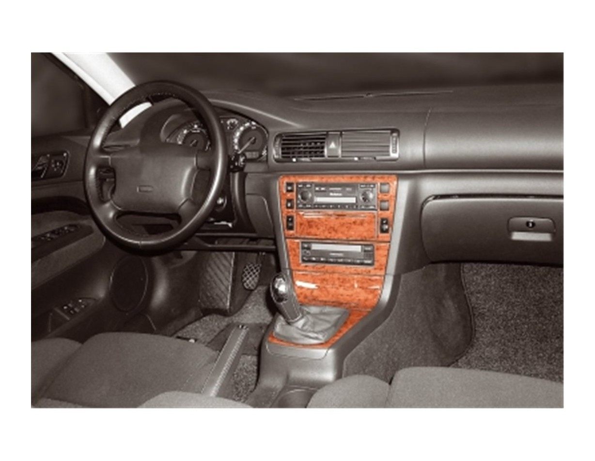Skoda SuperB 02-12.07 Mittelkonsole Armaturendekor Cockpit Dekor 6-Teilige - 1- Cockpit Dekor Innenraum
