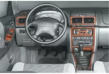 Subaru Forester 97-12.07 Mittelkonsole Armaturendekor Cockpit Dekor 13-Teilige - 1- Cockpit Dekor Innenraum