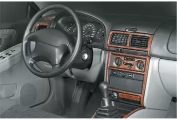 Subaru Impreza 10.98 - 12.00 3D Inleg dashboard Interieurset aansluitend en pasgemaakt op he 13 -Teile