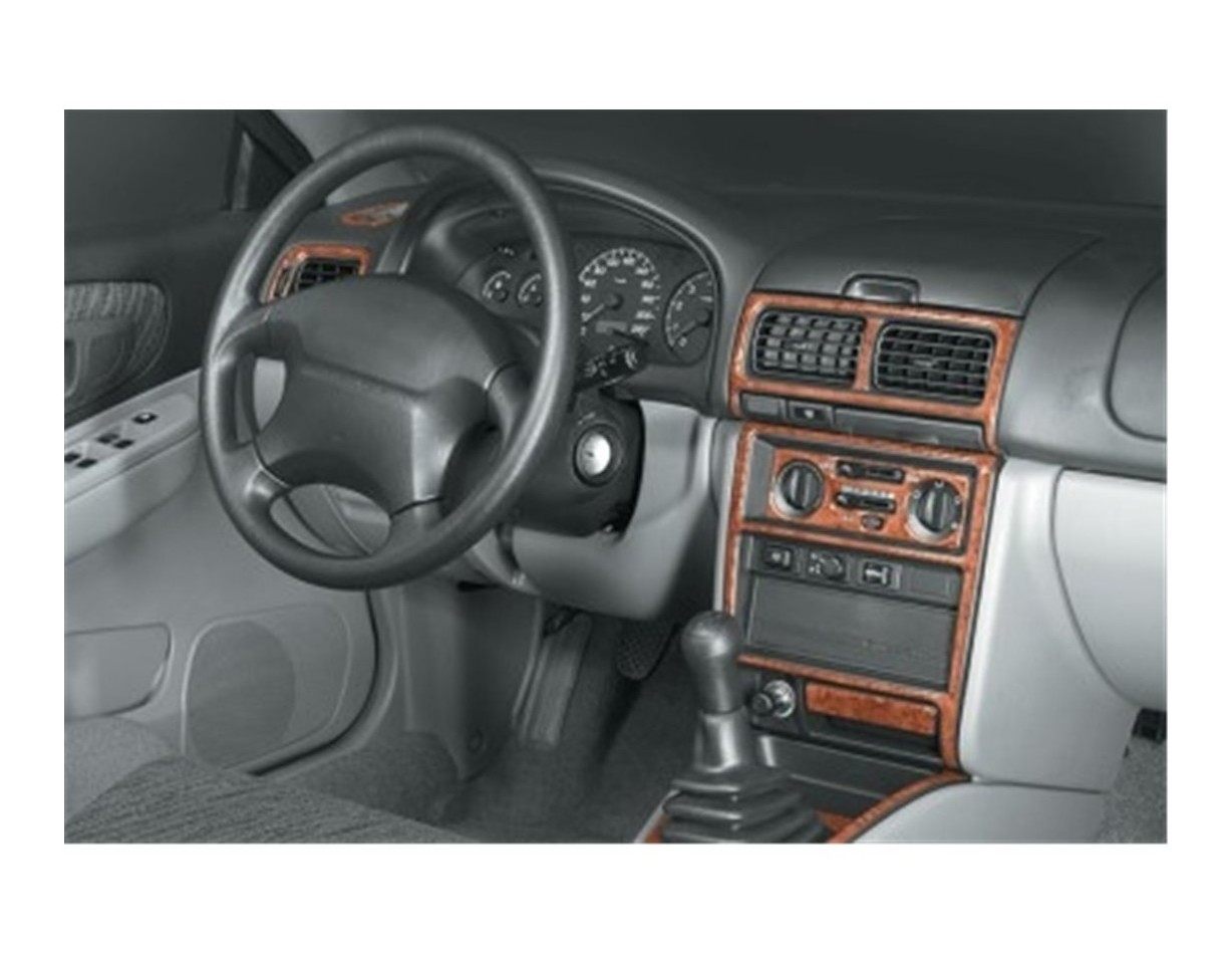 Subaru Impreza 10.98-12.00 3M 3D Interior Dashboard Trim Kit Dash Trim Dekor 13-Parts