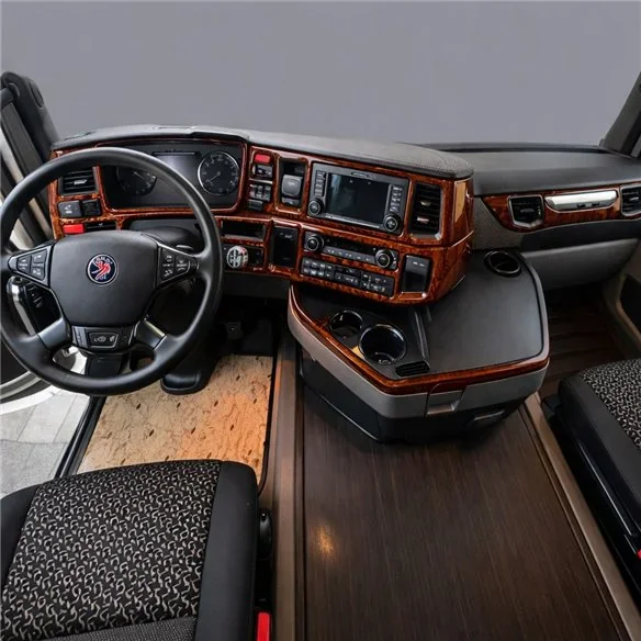 Scania NG-Series ab 2016 kit décor tableau de bord 3D, 17 pièces
