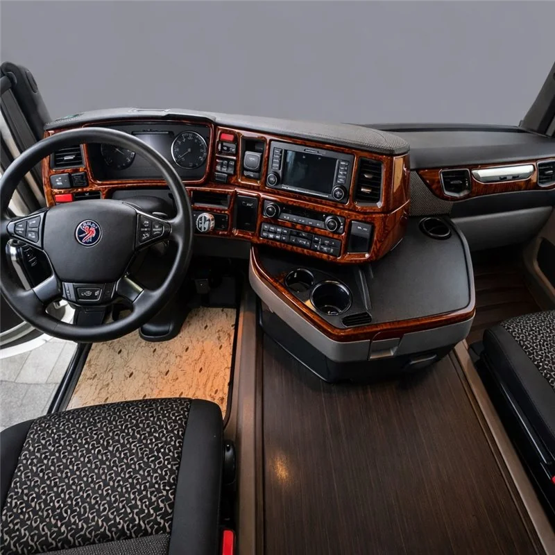 Scania NextGen NG-Series TopSleeper ab 2016 kit décor tableau de bord 3D, 24 pièces