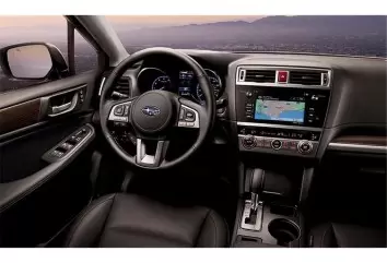 Subaru Legacy 2015-2017 3D Decor de carlinga su interior del coche 37-Partes