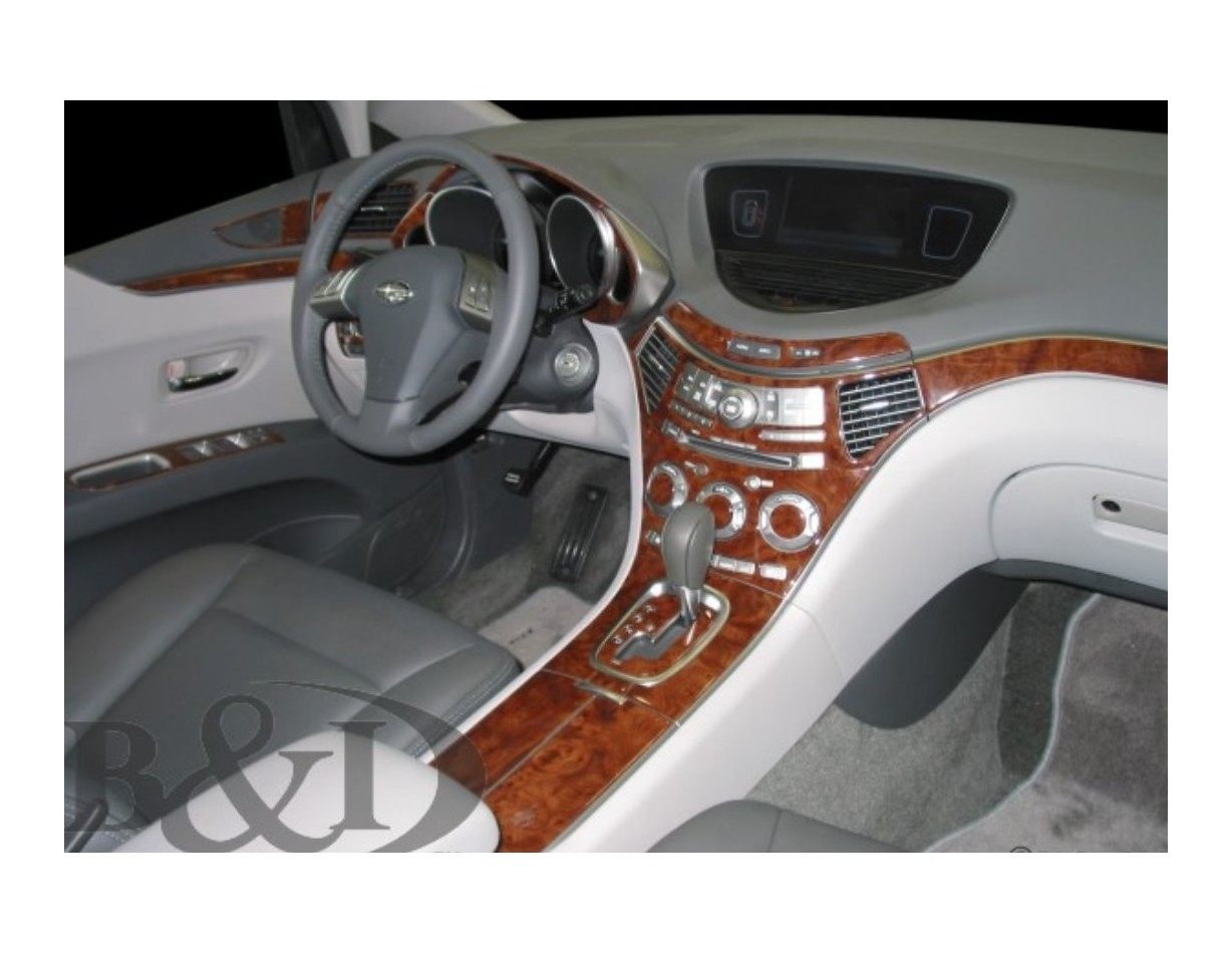 Subaru Tribeca 2006-2014 3D Decor de carlinga su interior del coche 52-Partes