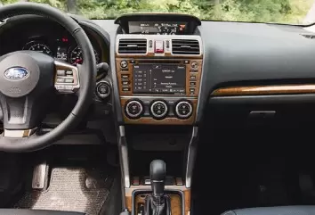 Subaru XV Crosstrek 2012-2017 3D Decor de carlinga su interior del coche 51-Partes