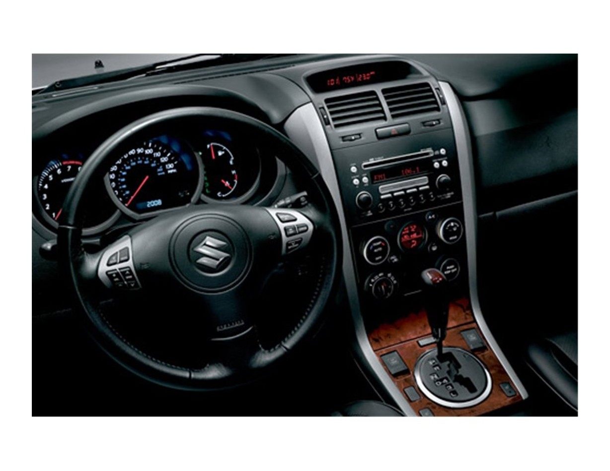 Suzuki Grand vitara 4x4 2005 Mittelkonsole Armaturendekor Cockpit Dekor 16-Teilige - 1- Cockpit Dekor Innenraum