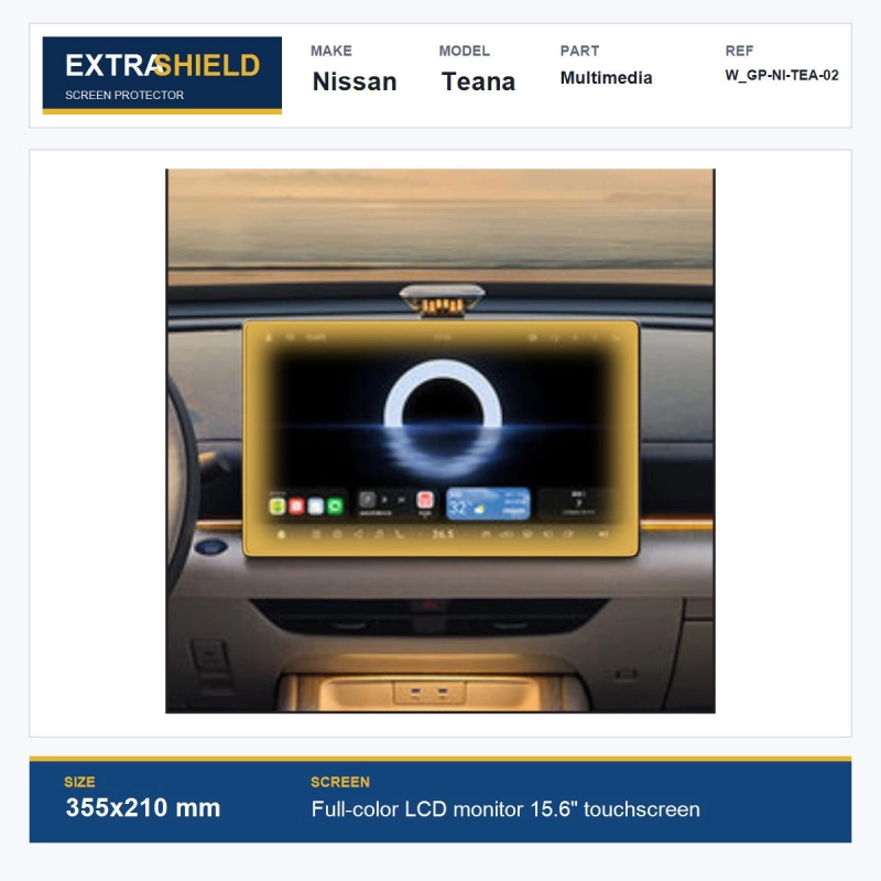 Nissan Teana Multimedia ExtraShield Screen Protector