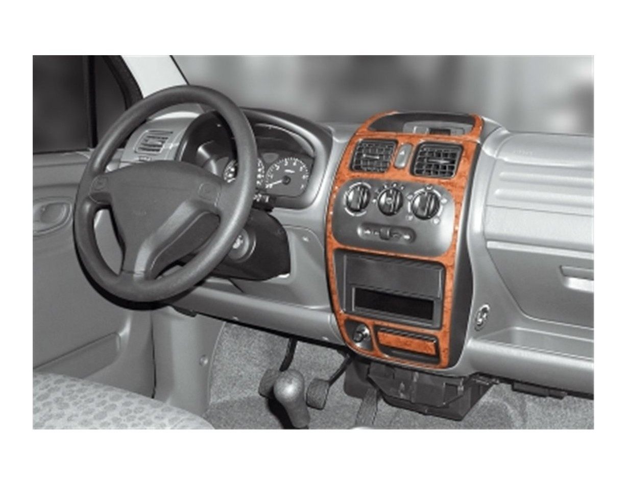 Suzuki Wagon R 10.00-12.02 Mittelkonsole Armaturendekor Cockpit Dekor 3-Teilige - 1- Cockpit Dekor Innenraum