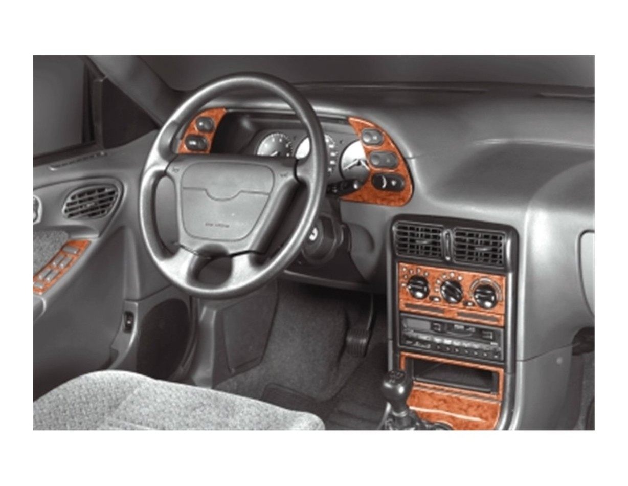 Chevrolet Espero 01.95-01.98 3M 3D Interior Dashboard Trim Kit Dash Trim Dekor 11-Parts