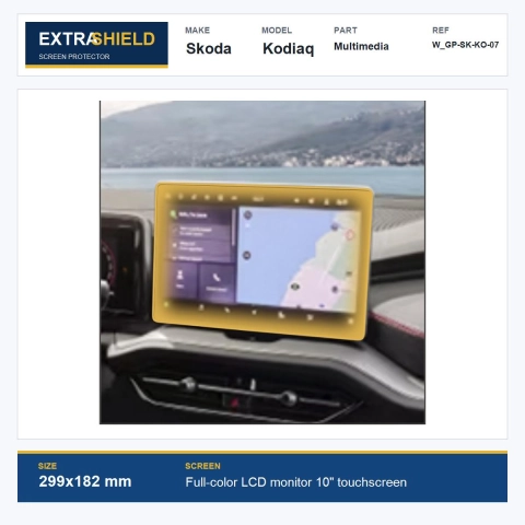 Skoda Kodiaq Multimedia ExtraShield Screen Protector