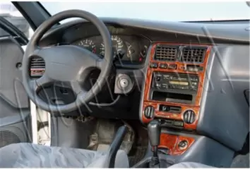 Toyota Carina E 01.95 - 01.98 3D Inleg dashboard Interieurset aansluitend en pasgemaakt op he 14 -Teile