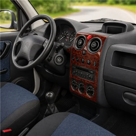 Citroen Berlingo 2002-2008 kit décor tableau de bord 3D, 11 pièces