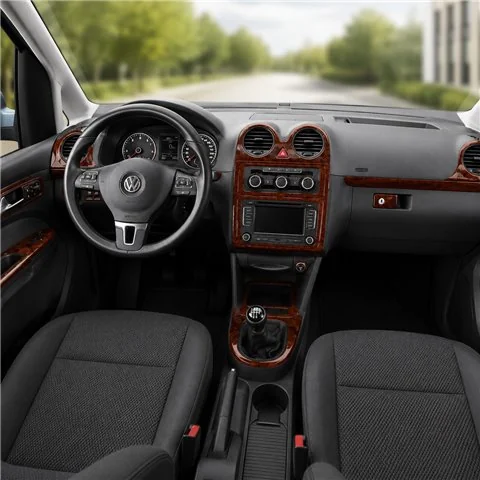 Volkswagen Caddy set completo 2011+ kit salpicadero 3D, 22 piezas