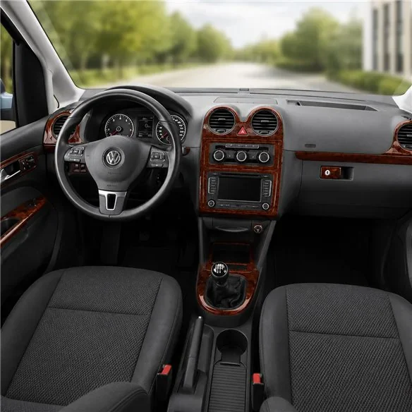 Volkswagen Caddy set completo 2011+ kit salpicadero 3D, 22 piezas