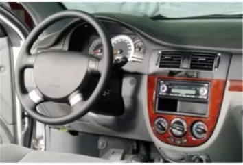 Chevrolet Lacetti HB 03.2004 3D Inleg dashboard Interieurset aansluitend en pasgemaakt op he 10 -Teile