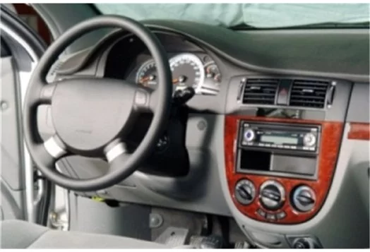 Chevrolet Lacetti HB 03.2004 3D Decor de carlinga su interior del coche 10-Partes