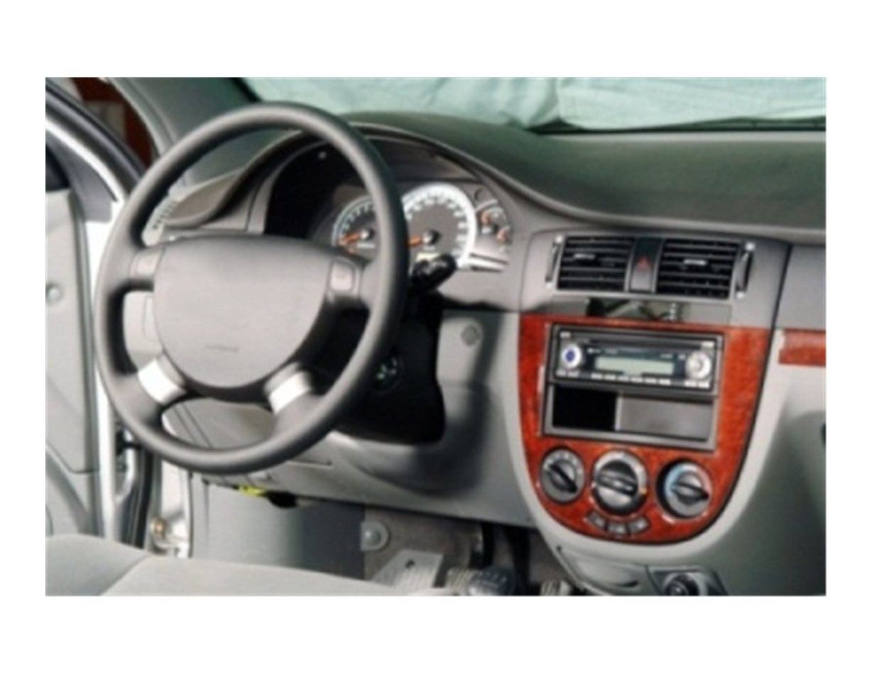 Chevrolet Lacetti HB 03.2004 3D Decor de carlinga su interior del coche 10-Partes